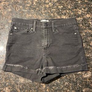 Levi's Charcoal Jean Shorts